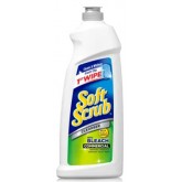 Soft Scrub 15519 Commercial Liquid Disinfectant Cleanser with Bleach - 36 Ounce